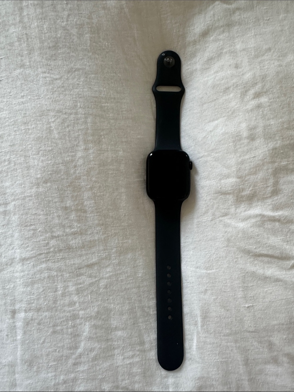 Apple Watch; 45MM Series 7 with Silicone Band